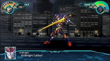 Super Robot Wars 30 - Gridknight ~All Attacks~