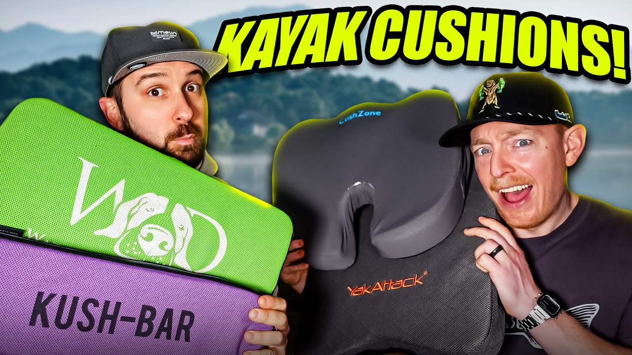 STOP Ruining Your Back! We Tested the BEST Kayak Seat Cushions!