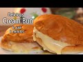 simple and tasty cream bun in just 5 minutes | Simple snacks at home || Cream bun || #cooking