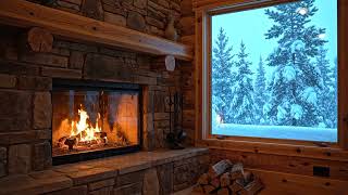 Harmonic Piano with Fireplace Crackling | Fireplace Dreamscape