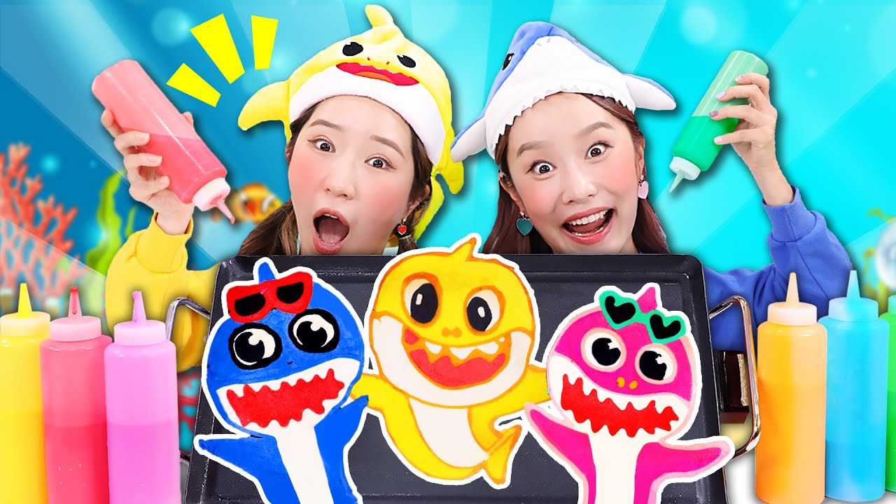 아기상어 팬케이크 챌린지 Babyshark Pancake challenge