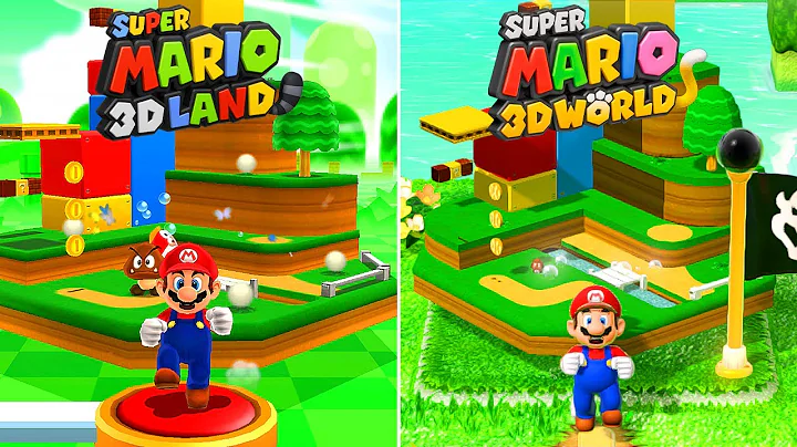Super Mario 3D Land Levels Recreated in Super Mario 3D World