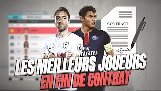 Fifa 20 Les Meilleurs Joueurs En Fin De Contrat Pour La Carriere Manager Youtube