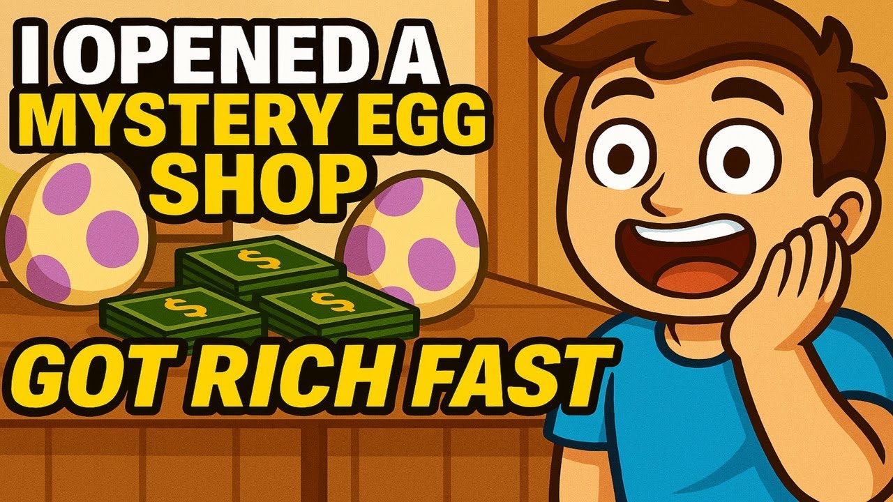 I Opened a MYSTERY EGG SHOP… and Got Rich FAST!