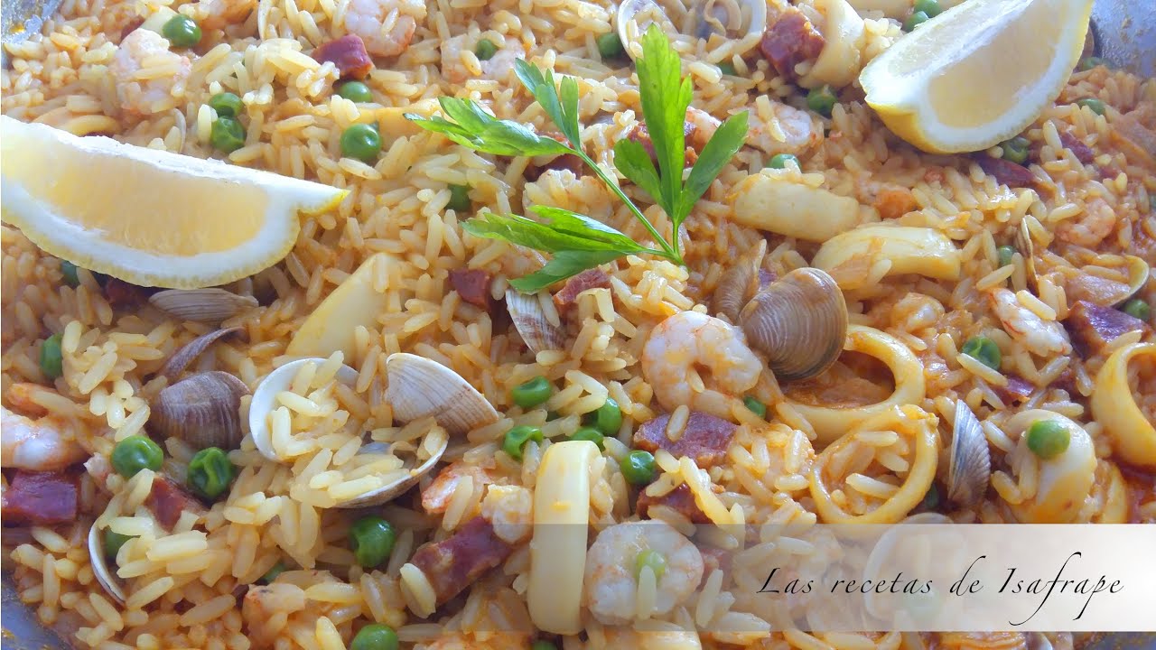 PAELLA FÁCIL Y MUY SABROSA YouTube