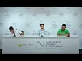 Gonzales, Xavier and Fernandez Press Conference | 2025 Latin America Amateur Championship