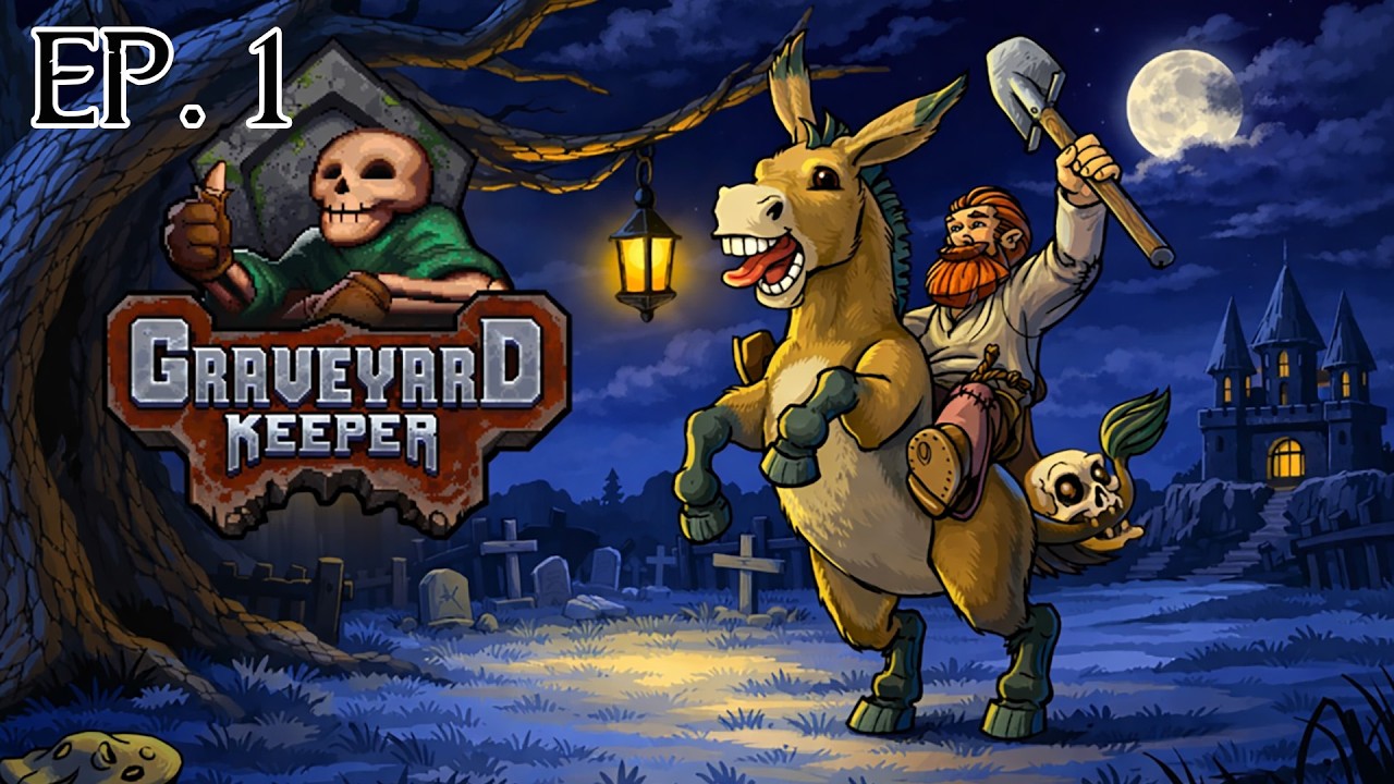 Let's Play Graveyard Keeper + DLCs - Full Playthrough 2026 - Part 1 ...