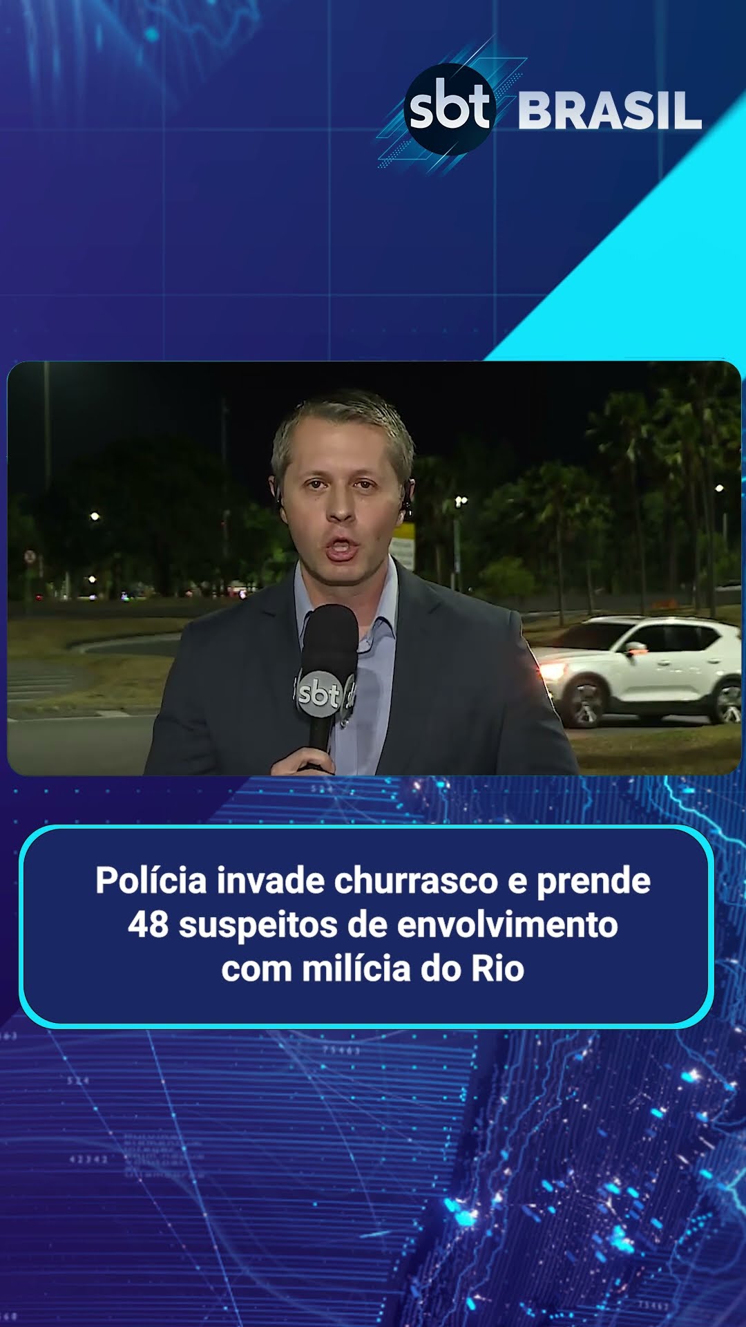 Polícia invade churrasco e prende 48 suspeitos de envolvimento com milícia do Rio