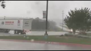 Funnel Cloud Touches Down in Cleburne, Texas