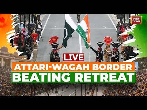 WATCH Beating Retreat Ceremony: Attari-Wagah Border Beating Retreat Ceremony | 74th Republic Day