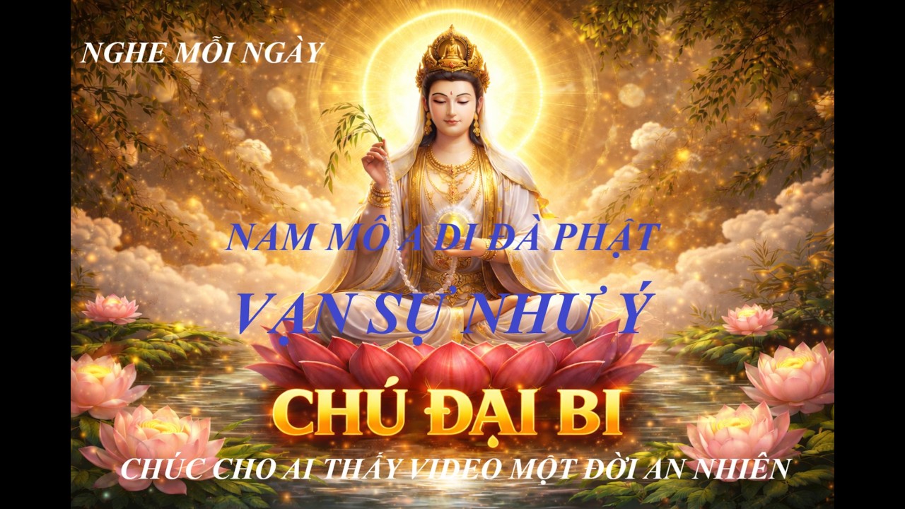 CHÚ ĐẠI BI_CẦU BÌNH AN_NGHE MỖI NGÀY #phatphap #loiphatday #thanhtịnh #loihayphatday