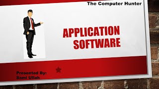 [Types Of Application Software] in Urdu/Hindi - Part -3 screenshot 5