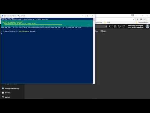 Installing Azure PowerShell
