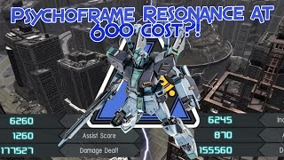 GBO2 Mass Production Type Nu Gundam: Psychoframe Resonance at 600 cost?!