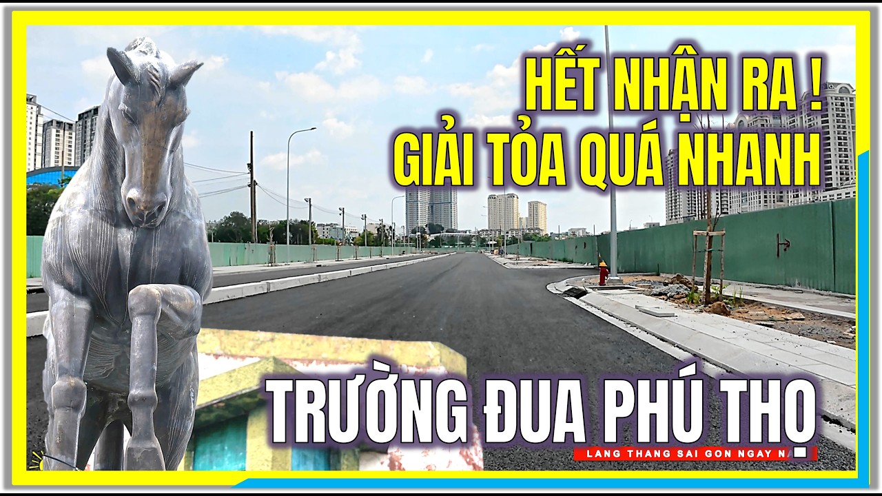 QUÁ NHANH ! GIẢI TỎA HẾT NHẬN RA TRƯỜNG ĐUA PHÚ THỌ QUẬN 11 | CUỘC SỐNG SÀI GÒN NGÀY NAY