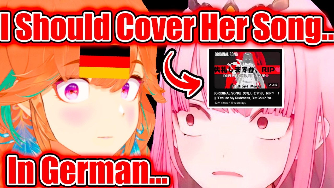 *Calli Doesn’t Like Her First Original Song Anymore* Kiara In Her Strongest German Accent: