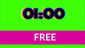 1 minute timer - FREE Green screen