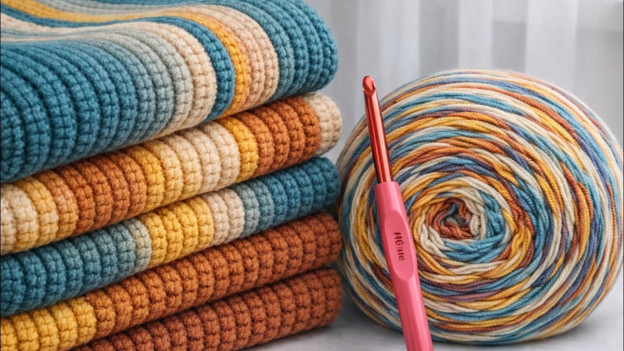 Японка показала мне эту удивительную технику вязания крючком | Быстрый ряд без накида.