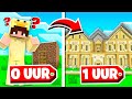 Ik heb 5 KIJKERS 1 UUR gegeven om IETS voor me te bouwen in Minecraft (BIZAR)