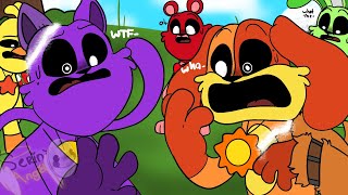 Smiling Critters Toys Got Into Their Cartoons World ?! -Poppy Playtime Chapter 3 //FUNNY ANIMATION