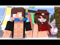 MAIZEN : JJ Sister Water Park Challenge - Minecraft Animation JJ & Mikey