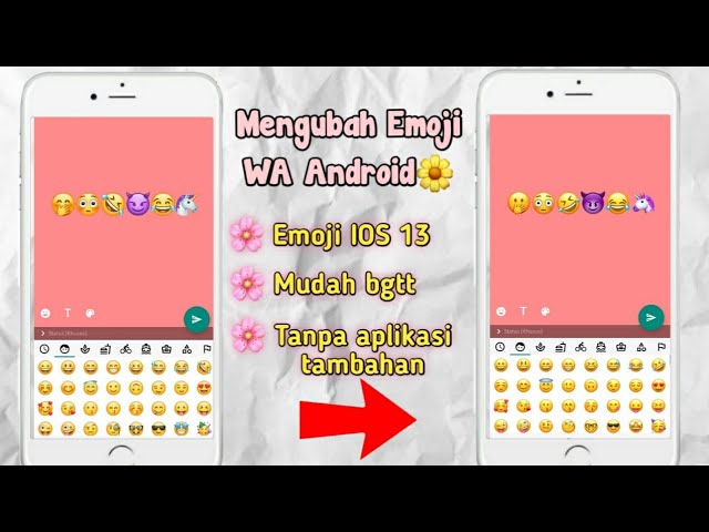 Cara Mengubah Emoji Whatsapp Menjadi Ios Gampang Bgt Youtube
