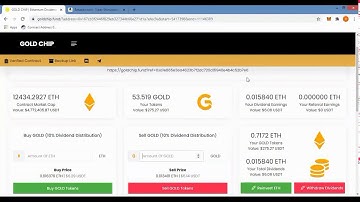 Ethereum Gold Chip/Ethereum Capital Update 10/28/2020