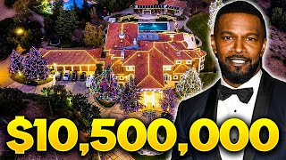 Inside Jamie Foxx's STUNNING Hidden Valley Mansion!