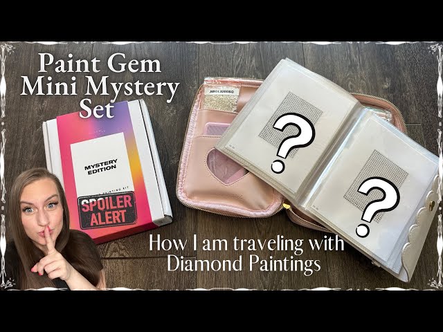 Testing out a diamond art palm tray! Painting from @PaintGem