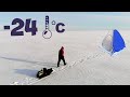 Окунь на мотыля в палатке в сильный мороз на Чудском озере