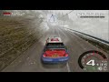 WRC Rally Evolved PS2 Gameplay