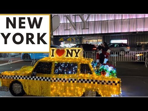تصویری: اولیویا وایلد ستاره اصلی کریسمس در نیویورک را روشن می کند