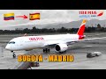 IBERIA Bogota - Madrid FLIGHT REPORT (# 114)