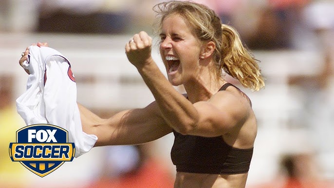 Brandi Chastain's 1999 World Cup bra has gone from the bottom of