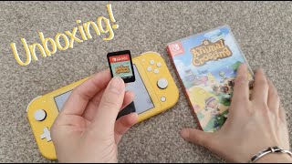 Unboxing! / Animal Crossing New Horizons & Nintendo Switch Lite // lifeofjodes