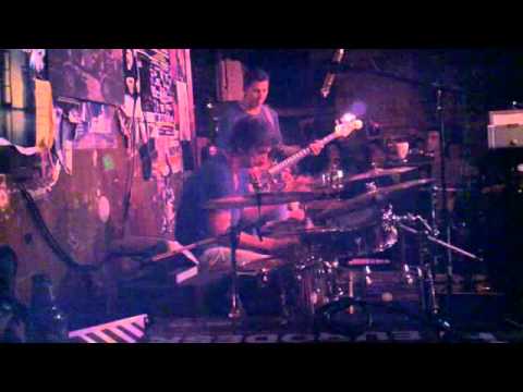 09-10-10. Toss Panos on drums at the Baked Potato with Shogun Warrior. Featuring Jeff Babko (keys and trombone), Toshi Yanagi (guitar), John Daversa (trumpet/EVI) and Mike Elizondo(Bass). Drum solo from the first set.