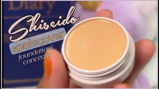 SHISEIDO Spotscover Foundation x Concealer | AIKOISH