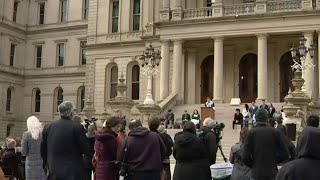 Michiganders gather at Lansing Capitol demanding a call to action on gun laws