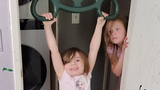 Installing a Swing & Gym in my Home!!!! Fun Indoor Swings for my Kids!