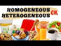 Science Quiz: Homogeneous or Heterogeneous Mixtures - Part 1 | ANY 10