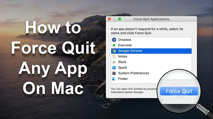 How to Force Quit Any App on Mac (2020)