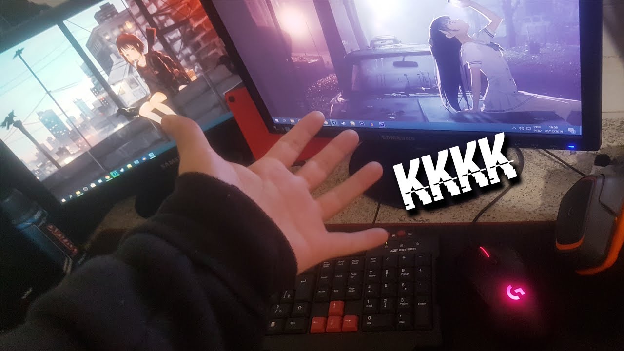 MEU SETUP DE POBRE (kkk só piorou)