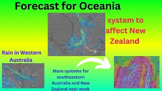 Brief forecast for Oceania