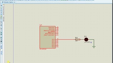 PIC16F630 LED Blinking with Simulation