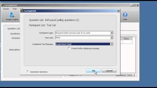 Self-Paced Polling: Using TurningPoint 5 Technologies screenshot 3