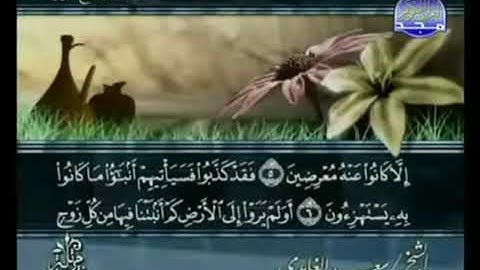 القرآن الكريم كاملا الجزء التاسع عشر (19) بصوت الشيخ سعد الغامدي - حفظه الله