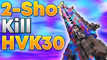 2 SHOT KILL HVK 30 Gunsmith Loadout | New Best Gun in COD Mobile?