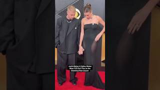 Justin & Hailey Bieber Wear ‘ICE Out’ Pins on the Grammys Red Carpet Justin & Hailey Bieber Wear ‘ICE Out’ Pins on the Grammys Red Carpet