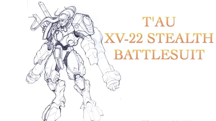 40 Facts & Lore on the Tau Battlesuits: XV 22 Stealth Battlesuit Warhammer 40k