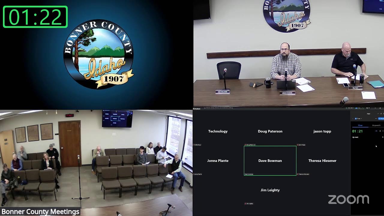 Bonner County Board of Commissioners Meeting